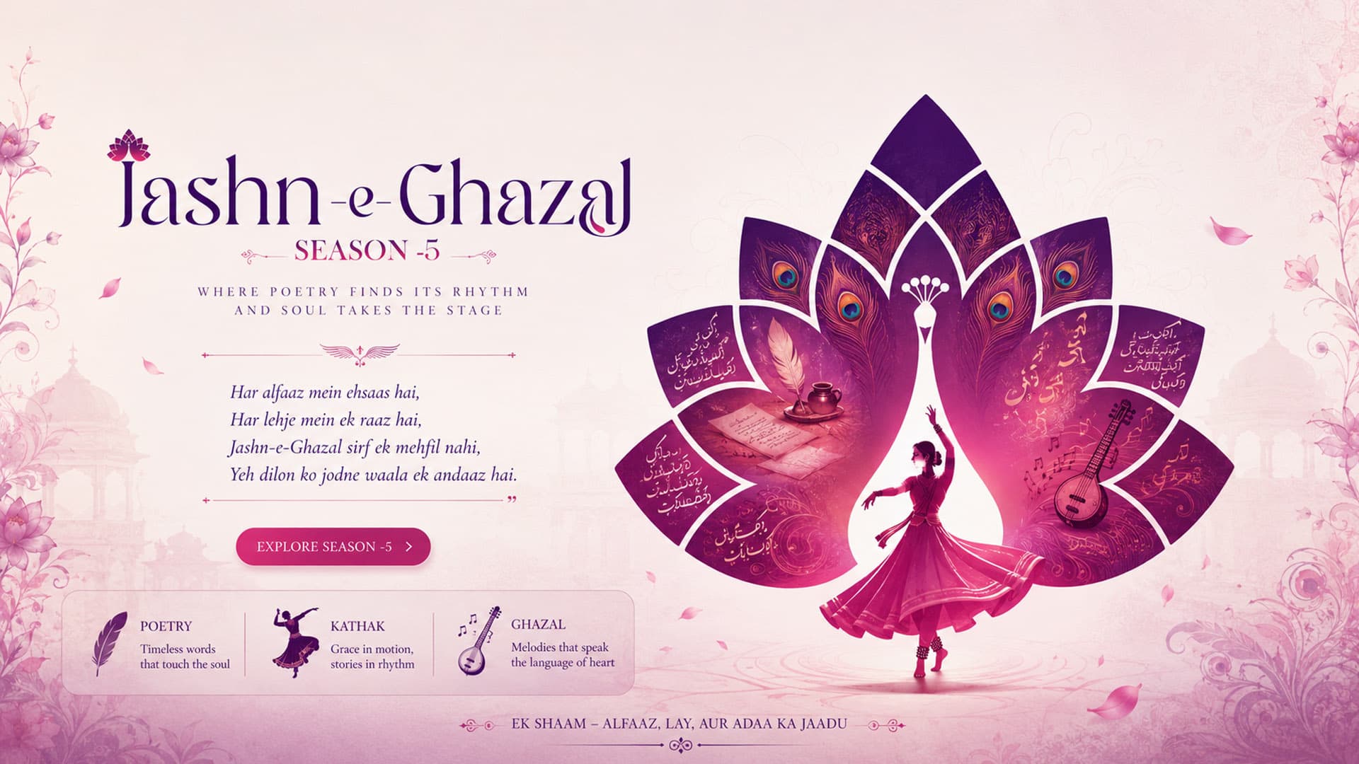 Jashn-e-Ghazal Season 5 — Where Poetry Finds its Rhythm